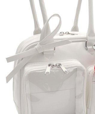 WEGO 【痛バ＆推し活グッズ】きらふわぬい痛ボストンバッグ ホワイト