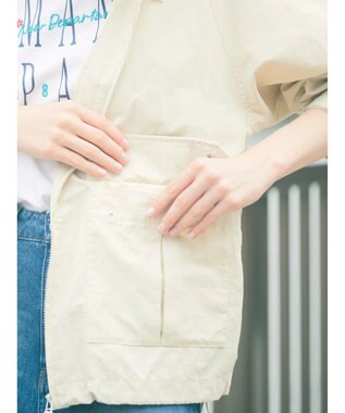 AMERICAN HOLIC 撥水加工マウンテンパーカー Ivory