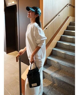 Green Parks ワイドシルエット裏毛プルオーバー White