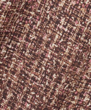 自由区 S プリントジャガードストレッチ スカート ベージュ系5