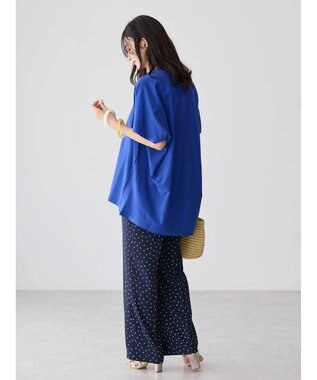 AMERICAN HOLIC 抜け衿カットプルオーバー Blue