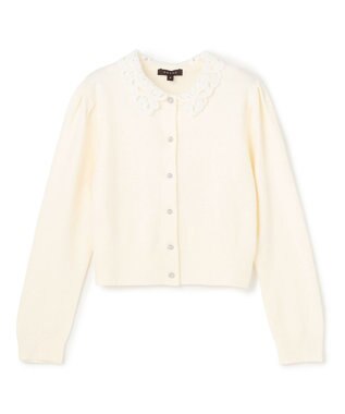 TOCCA 【百田夏菜子さん着用】MOONLIT MUSE カーディガン アイボリー系