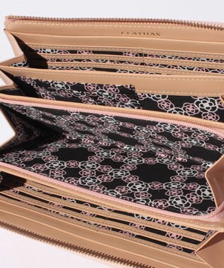 CLATHAS ベティー Lファスナー長財布 ベビーピンク