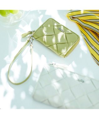 IBIZA イストリア　牛革　コンパクトマルチケース ミント