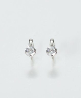 Phoebe 【痛くないシリーズ/金属アレルギー対応】スターリスビジューライトフィットイヤリング　シルバー シルバー