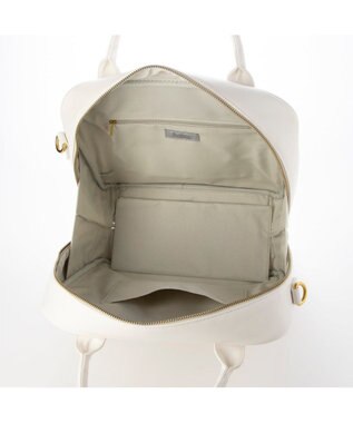 UNBILLION 【テレビ ドラマ着用アイテム】カシュカシュ cachecache / 2wayスクエアビッグボストン ホワイト