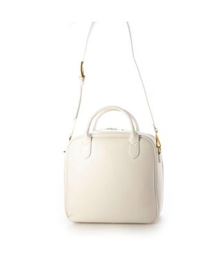 UNBILLION 【テレビ ドラマ着用アイテム】カシュカシュ cachecache / 2wayスクエアビッグボストン ホワイト