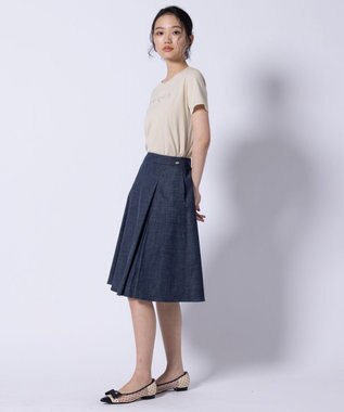 TOCCA 【洗える・消臭】NIGHT OCEAN スカート ネイビー系