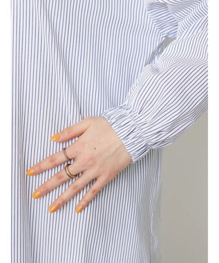 CRAFT STANDARD BOUTIQUE 【洗える】ニットベスト+シャツワンピース-SET Black