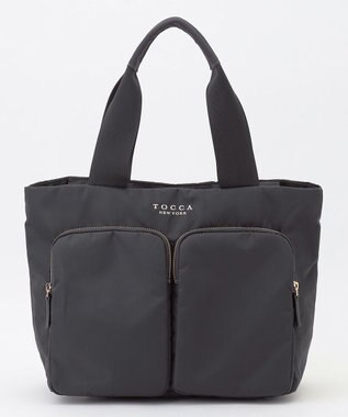 TOCCA 【WEB＆一部店舗限定・A4サイズ対応】VIA METRO NYLON BAG ナイロンバッグ ライトグレー系