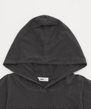 WEGO ピグメントフードちびT スミクロ