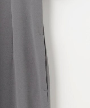 組曲 S ジョーゼットジャージーサック ワンピース グレー系