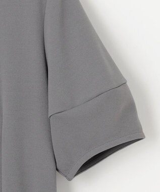 組曲 S ジョーゼットジャージーサック ワンピース グレー系