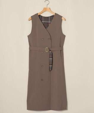 ONWARD Reuse Park 【any SiS】ワンピース秋冬 ブラウン