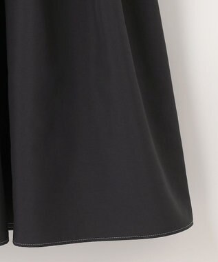 #Newans 【ANSWER for フォトジェニックスタイル】セーラーカラーティアードワンピース ブラック系