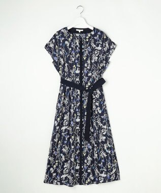 自由区 【ご好評につき追加生産・新色追加】ハーバルフロープリント ワンピース