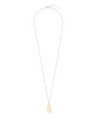 23区 【先行予約】天然石 ランダムカット ネックレス アイボリー系