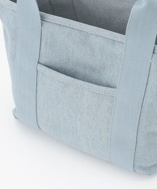 TOCCA 【WEB＆一部店舗限定】BIG TOCCA DENIM TOTE トートバッグ サックスブルー系