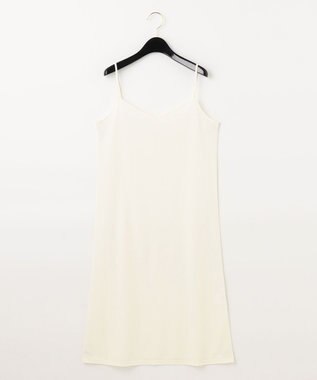 GRACE CONTINENTAL メッシュヘムニットワンピース キナリ