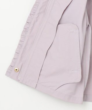 ANY KIDS ガーリー マウンテン パーカー ラベンダー