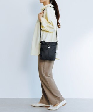 ACE BAGS & LUGGAGE Kanana project COLLECTION シェリ ショルダーバッグ 縦 17941 カナナプロジェクト コレクション ブラック