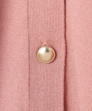 ANY ゆるＶネックカーディガン ピンク