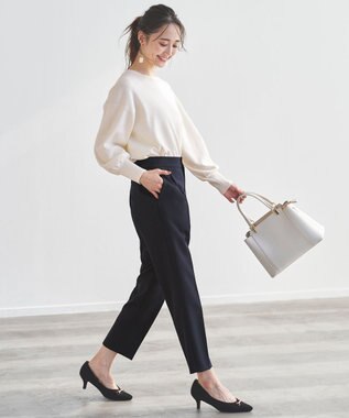 ANY SIS 【22.5~24.5cm】ビット付レディライク パンプス ブラック