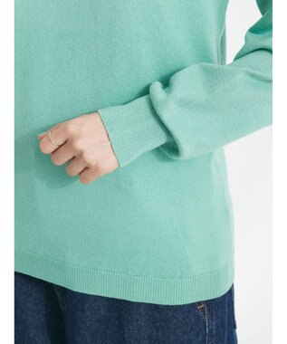 CRAFT STANDARD BOUTIQUE エリシャーリングニットプルオーバー Green