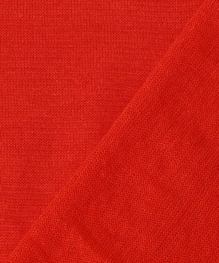 23区 【先行予約】ピュアリネンハイゲージ パフスリーブ ニット レッド系