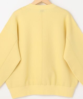 組曲 L 【先行予約】オーガンスウェット ニット スプレーイエロー系