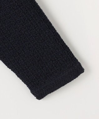 J.PRESS LADIES 【洗える】DAILY TWEED ニット アウター ネイビー系