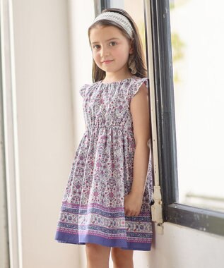 ANY KIDS 【WEB限定柄有】総柄 サマー ワンピース