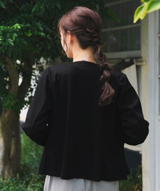 Tiaclasse 【洗える】ソフトダンボールジャケット ブラック