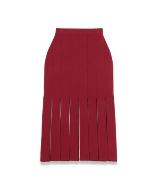 JOSEPH コンパクトミラノ　ニットスカート Cherry