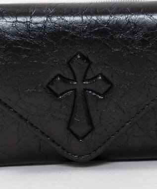 WEGO エンボスクロスウォレット ブラック