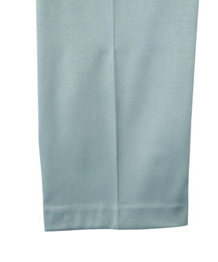 YECCA VECCA 裏起毛サテンリラックスパンツ Blue