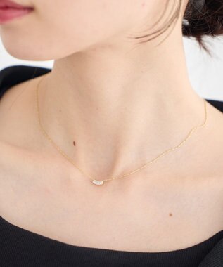 earth music&ecology プチビジューネックレス