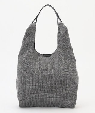 ICB 【新色追加・WEB限定カラーあり】2WAYエコバッグ ブラック×オフホワイトミックス系