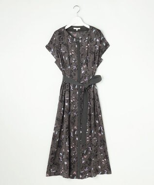 自由区 S 【ご好評につき追加生産・新色追加】ハーバルフロープリント ワンピース