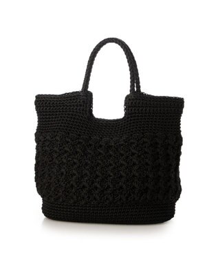 UNBILLION カシュカシュ cachecache / 柄編みベーシックトート カゴバッグ