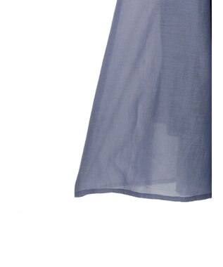 earth music&ecology バックレースアップワンピース Grayish Blue