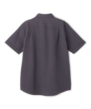 JOSEPH HOMME 【WEB・一部店舗限定】 ドライサッカーストレッチ　半袖レギュラーカラーシャツ グレー系