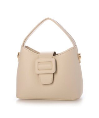 UNBILLION カシュカシュ cachecache / クルミベルト2wayスクエアバッグ アイボリー