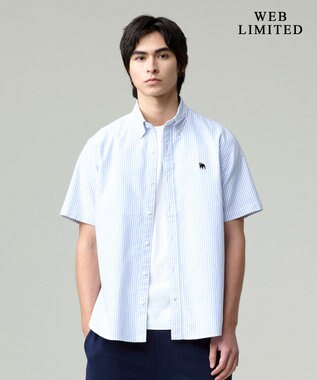 J.PRESS MEN 大人気シリーズ【WEB限定】バックブル 半袖シャツ / B.D. _26年モデル