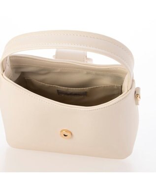 UNBILLION カシュカシュ cachecache / クルミベルト2wayスクエアバッグ アイボリー