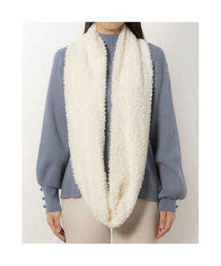 UNBILLION カシュネ cache nez / ナミガラフェイクファースヌード アイボリー