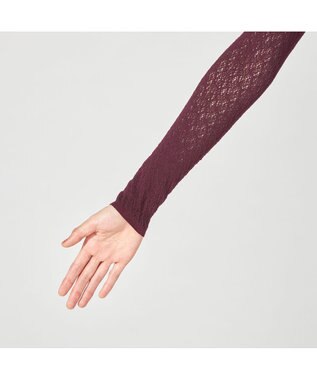 Chacott 【ノーソーイングニット】リバーシブルハイネックトップ ワインレッド