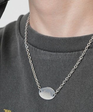 WEGO Lリバーシブルプレートネックレス 柄2