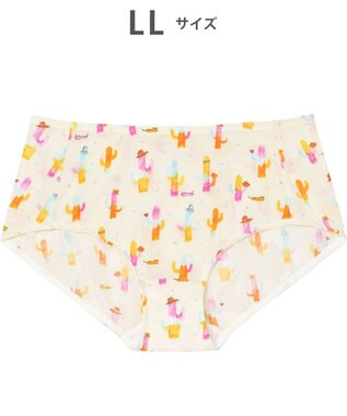 tsumori chisato SLEEP ショーツ　綿混　伸縮性がよい　UBX552とペア　/ワコール　UPX552 アイボリー