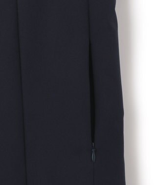 ICB 【UVカット・洗える】4WAYストレッチタフタ ノーカラージャケット ネイビー系